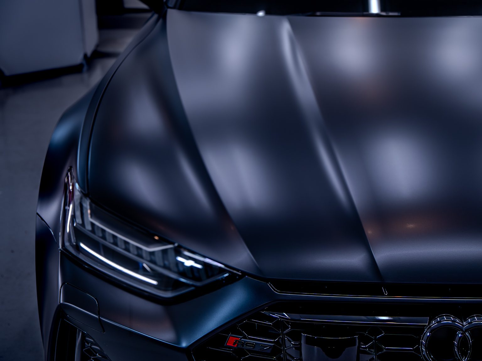 アウディ RS 7 スポーツバックの施工写真 2