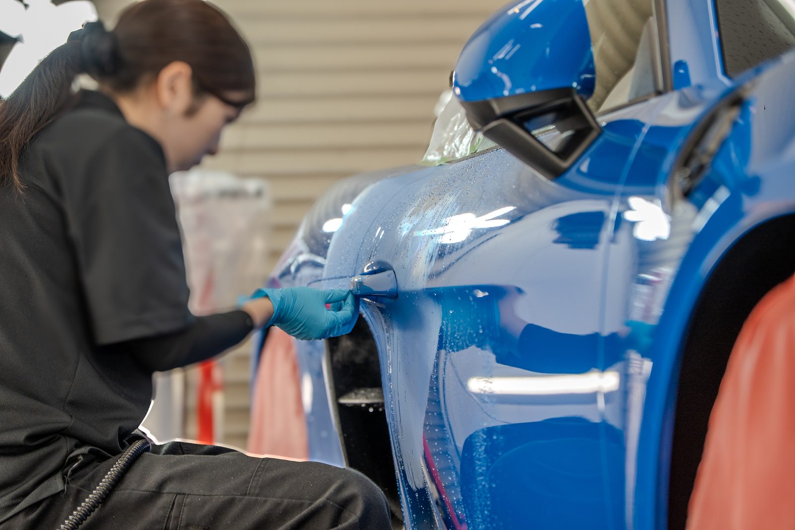 ポルシェ ボクスター GTS 4.0の施工写真 5｜富山県 PROTENA
